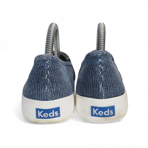 Keds Dreamform Casual Slip-on Sneakers Women's 8 Blue Corduroy WF62215 - Picture 5 of 10